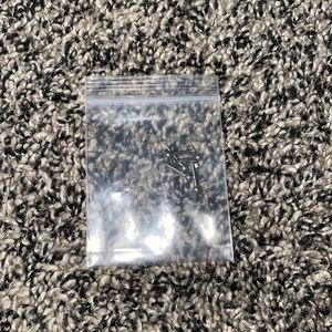 5 silver nose piercing